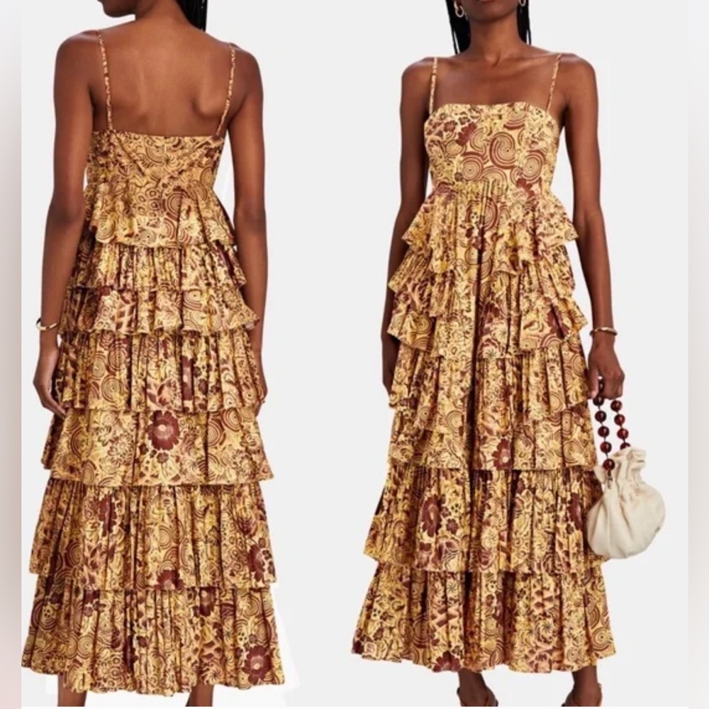 Ulla Johnson Avery Gown in Amber Sz 2